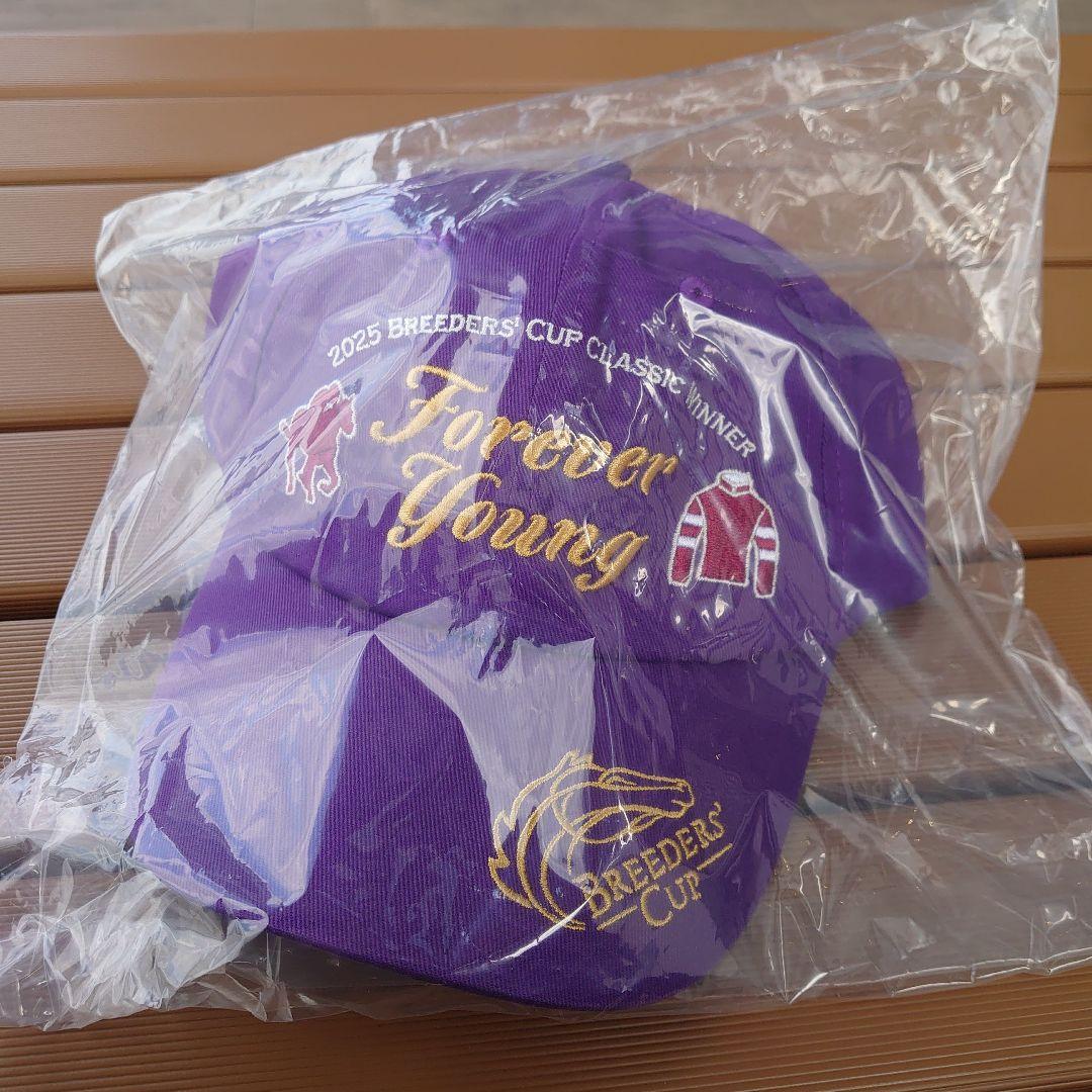 シ*ド様 JRA 非売品　フォーエバーヤング　オリジナルキャップ　ブリーダーズカ