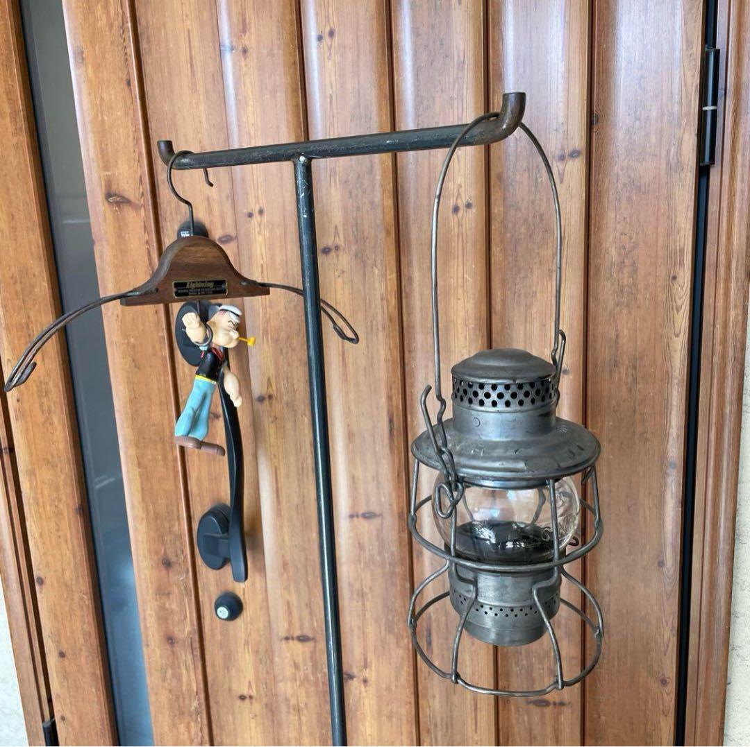 【BECK 様まとめ品②】インダストリアル アイアン T字ハンガーラック