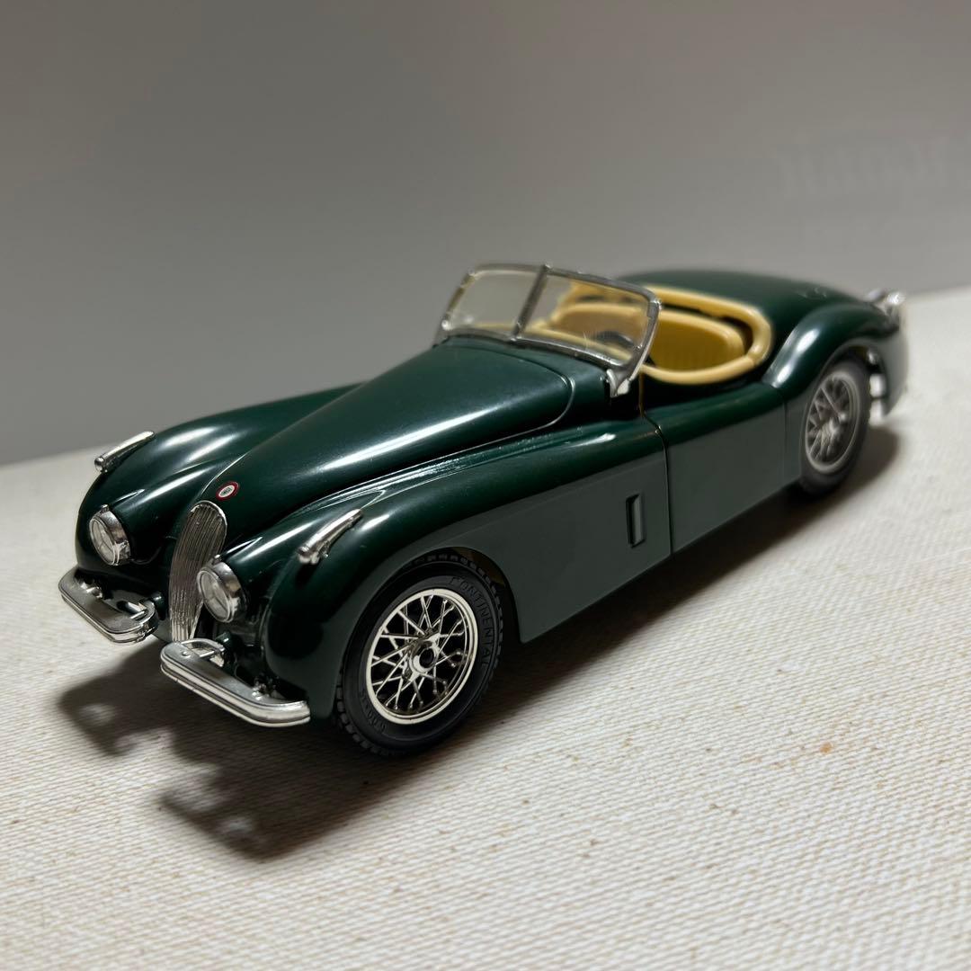 JAGUAR XK 120 (1948年) ダークグリーン 1/24