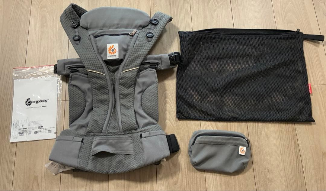 Ergobaby(エルゴベビー) オムニ ブリーズ グラファイトグレー　抱っこ紐