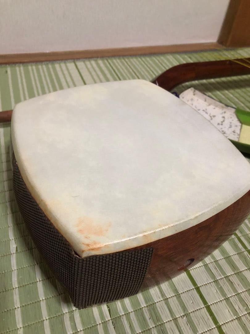 三味線　バチ　三弦駒　和楽器　弦楽器　細棹