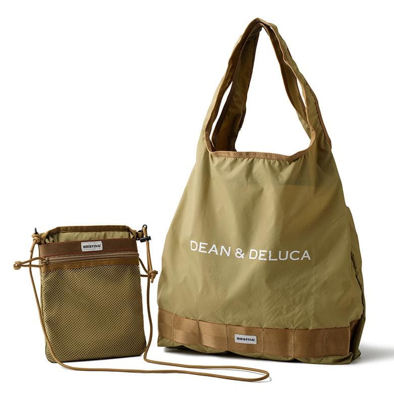 【新品】DEAN&DELUCA✖️BRIEFINGサコッシュトートバッグベージュ