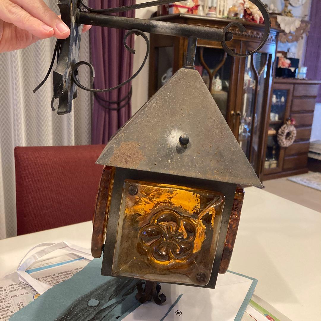 ビンテージ　門灯　外灯　玄関灯　アンティーク　昭和レトロ