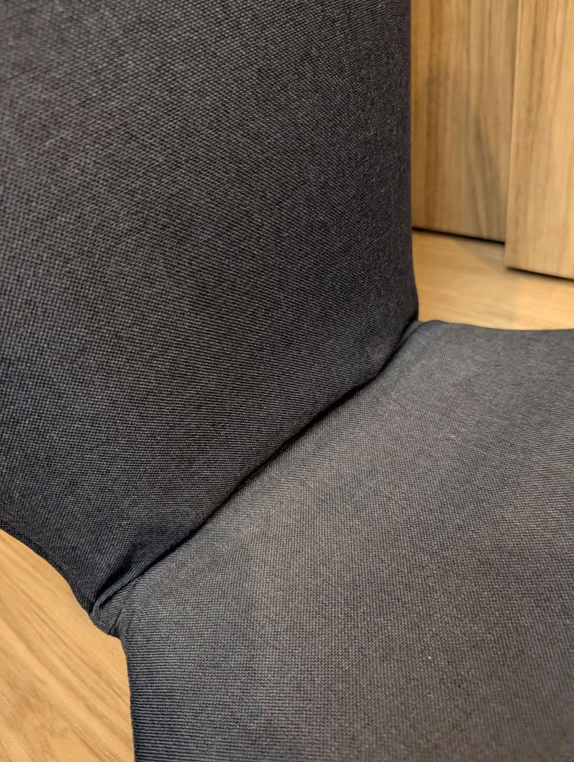 【美品】 &MEDICAL アンドメディカル ストレッチチェア 座椅子　ネイビー