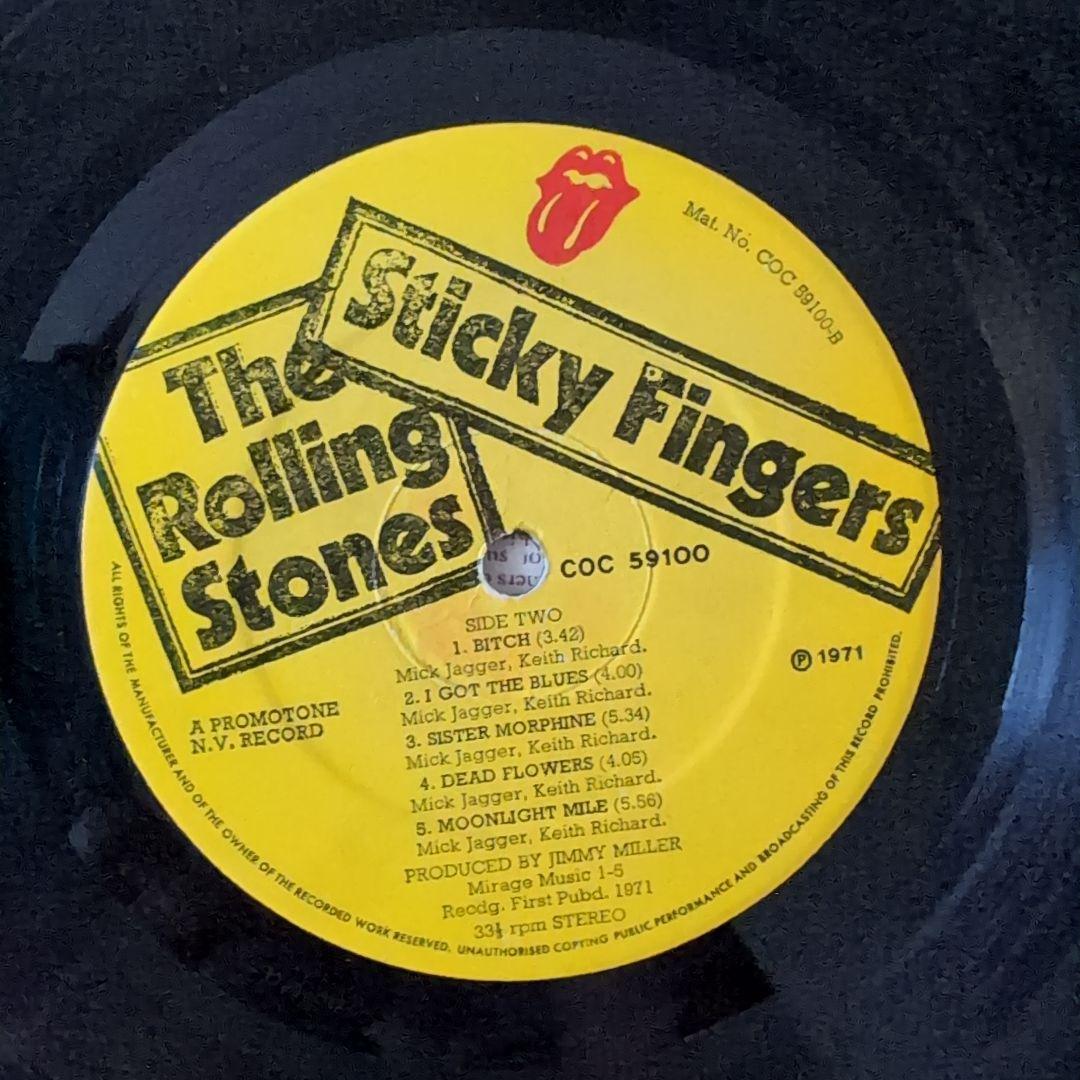 洋楽 The Rolling Stones Sticky Fingers 1971
