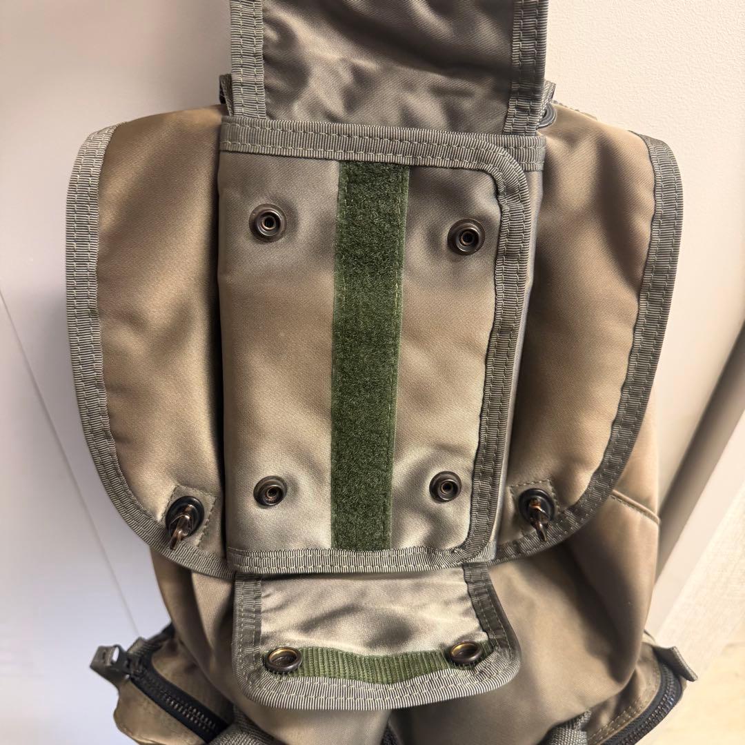 哲*治様 LUGGAGE LABEL ライナー バックパック カーキ系