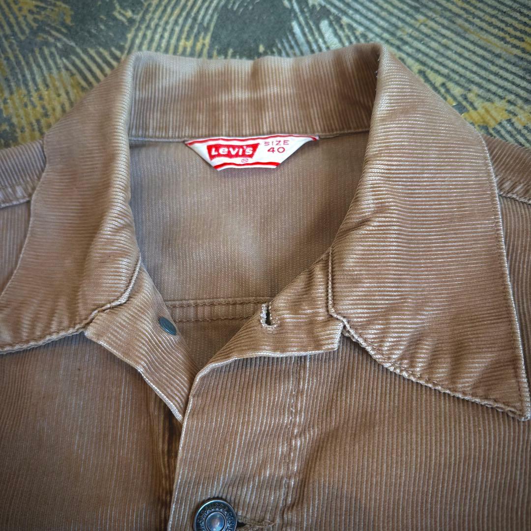 70s levi's リーバイス コーデュロイ 【40】 USA製 ジャケット