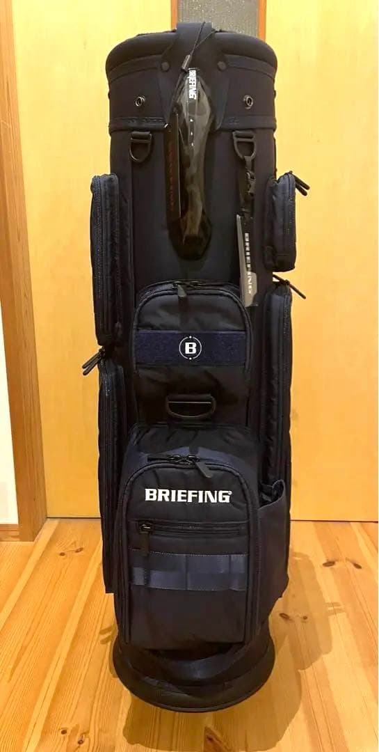 ブリーフィング ゴルフ キャディバッグ CR-6 #０３ネイビー