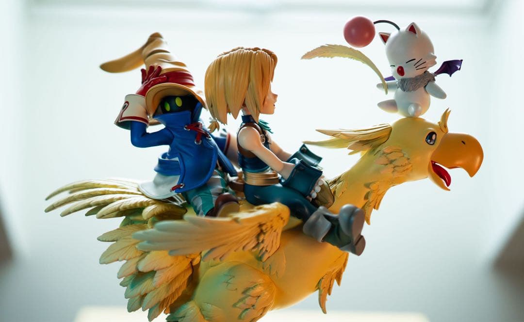 ファイナルファンタジーIX Gakaboxビビ ジタン スタチュー フィギュア