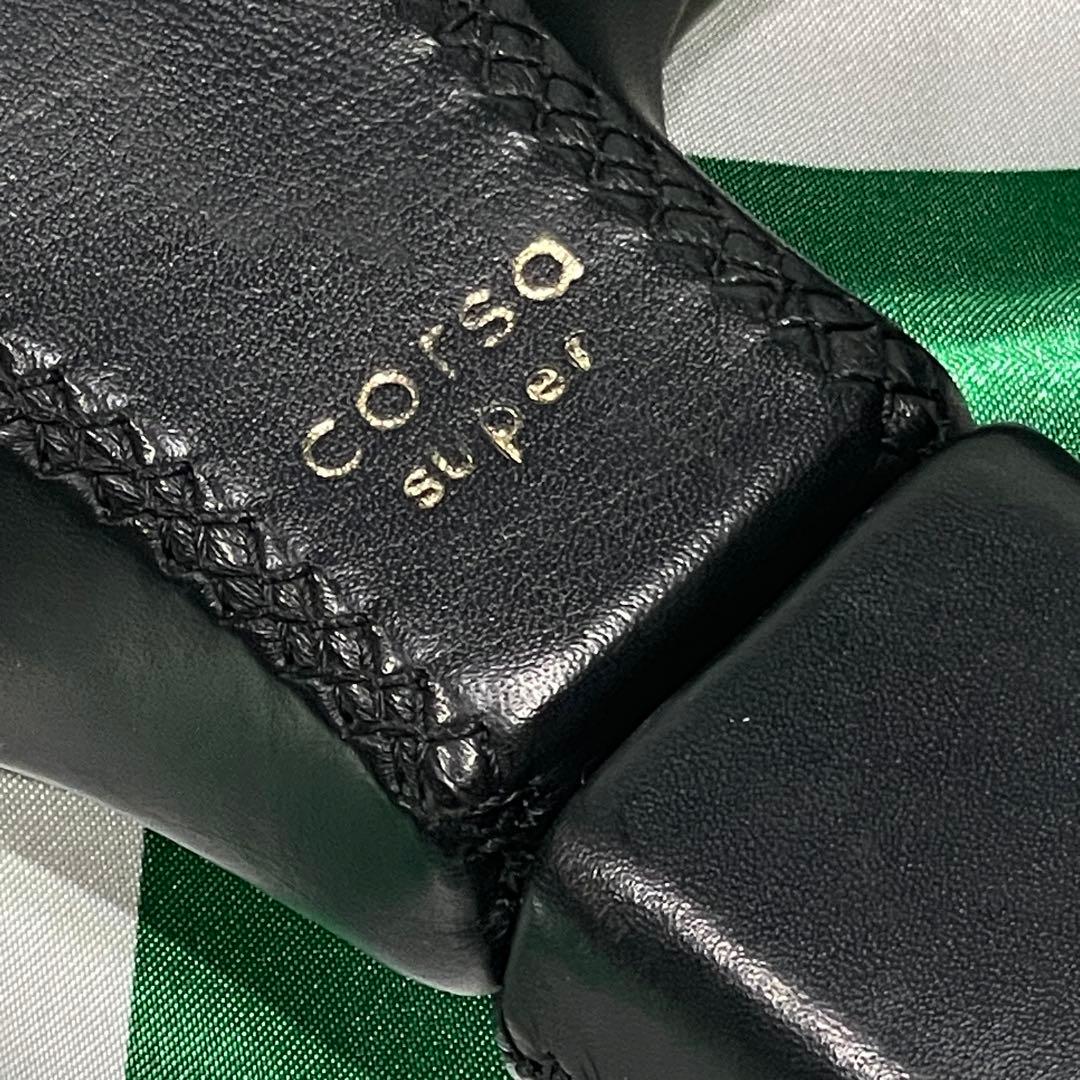 イタルボランテコルサスーパーレザー ステアリング 4スポーク 約35φ 美品