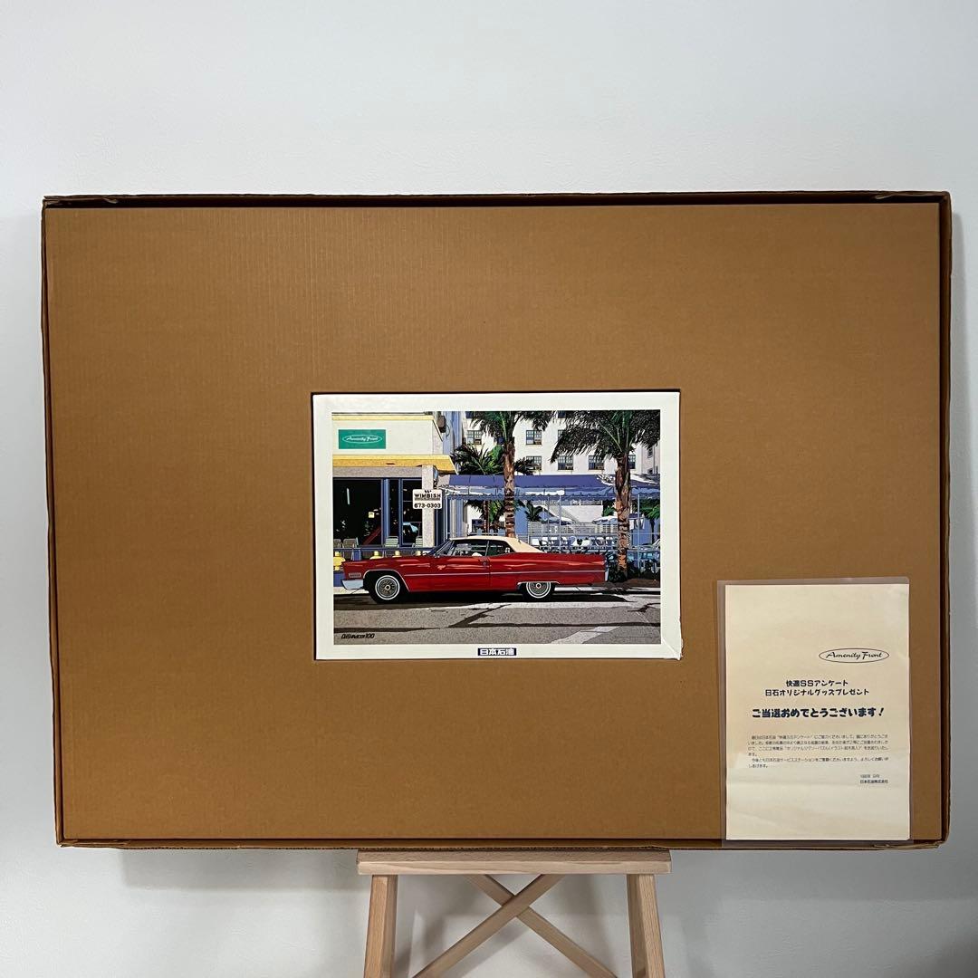 鈴木英人 パズル 特大 エネオス プレゼント アメ車 イラスト 昭和 平成