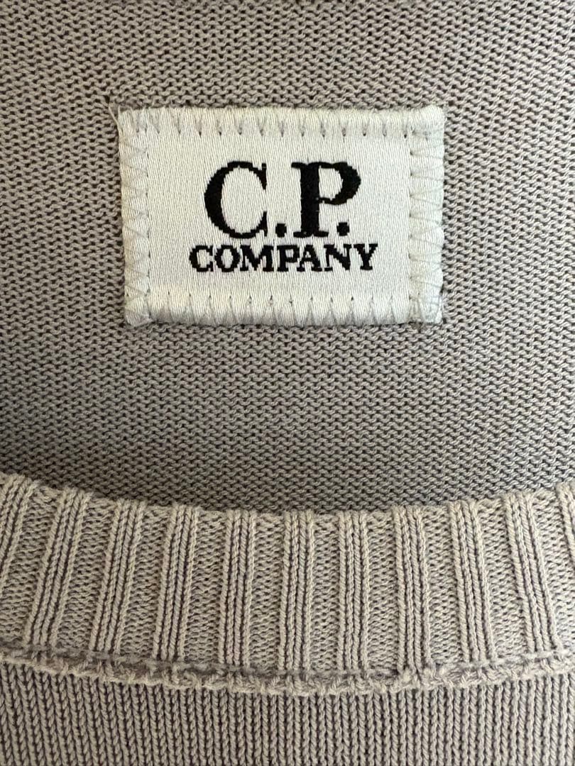 【上杉柊平】C.P. COMPANY cotton crepeknit grey