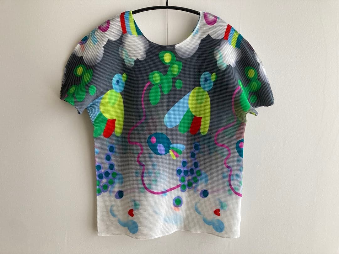 ISSEY MIYAKE me イッセイミヤケ　半袖Tシャツ　カットソー