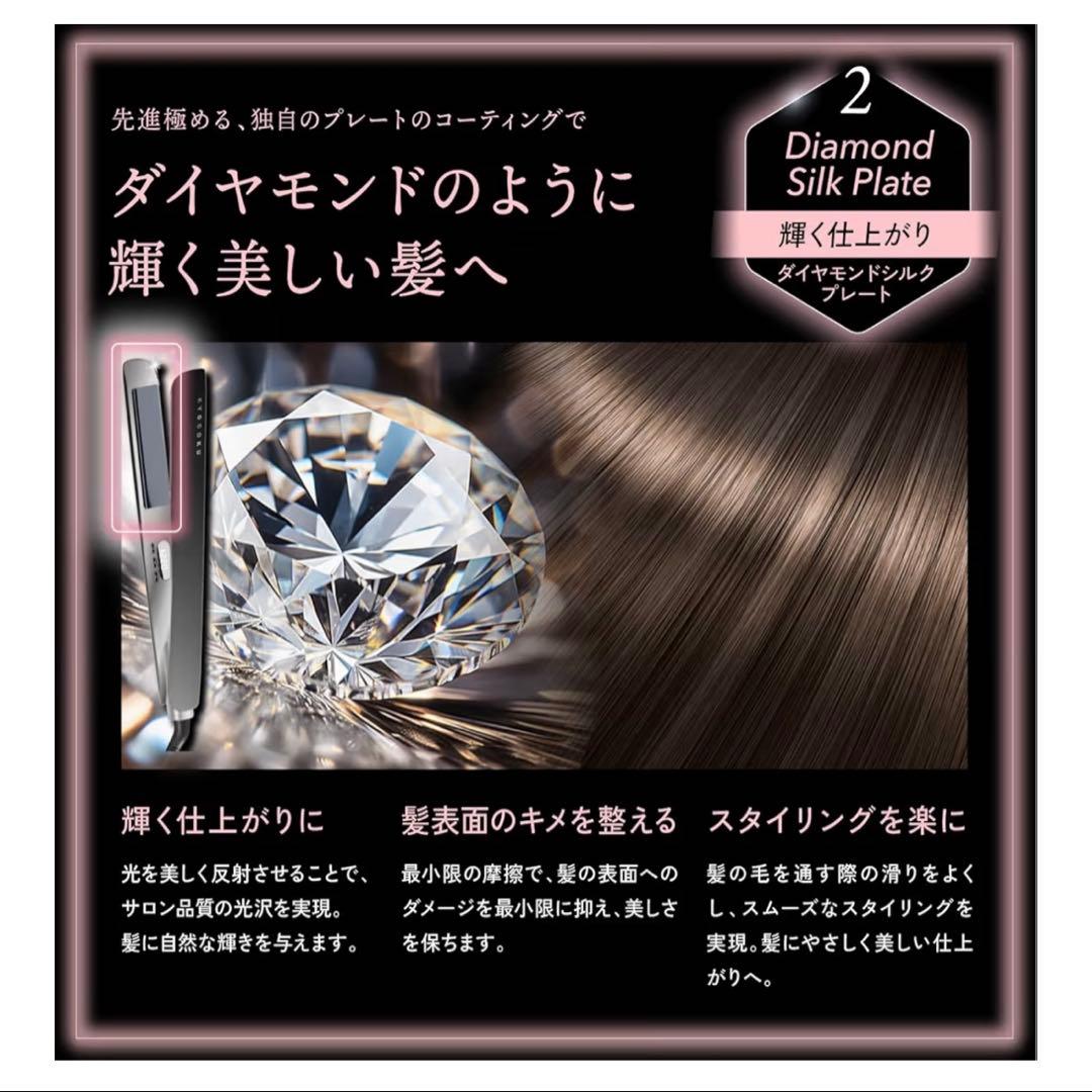 Kyogoku NANOSILK KERATIN ストレートアイロン