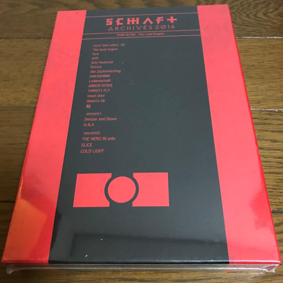 SCHAFT/ARCHIVES 2016 TOUR DVD 今井寿/藤井麻輝