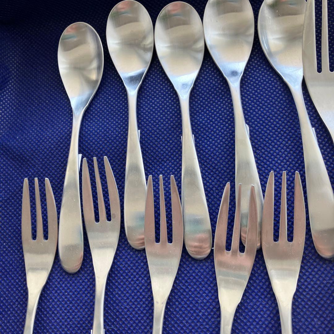 燕100本 ナイフ スプーン大小 フォーク大小 各20