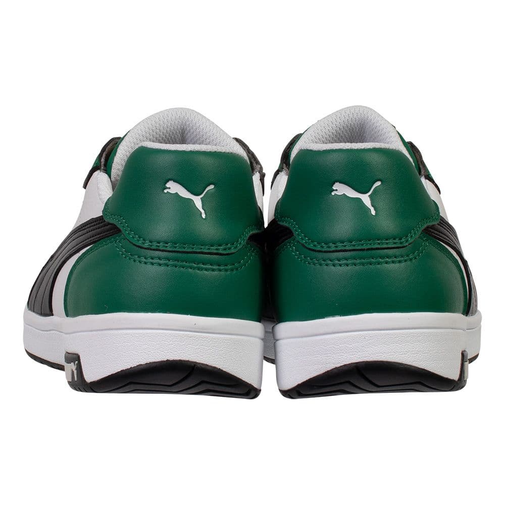 プーマ安全靴#64.209 26.0cmフロントコート　グリーンロー