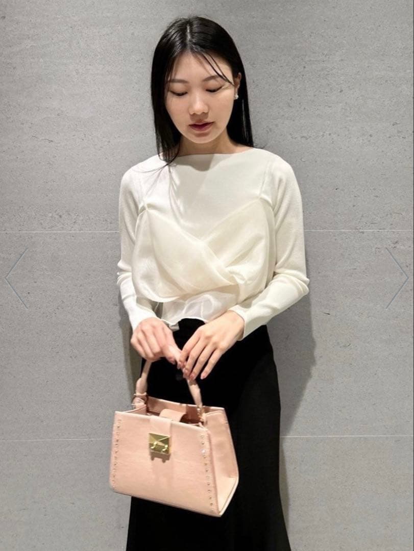 【新品未使用】CELFORD カシュクール キャミ セット ニット プルオーバー