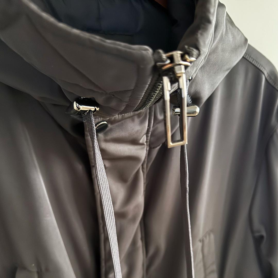 【美品・Lサイズ】EMPORIO ARMANI ダウンジャケット・グレーネイビー