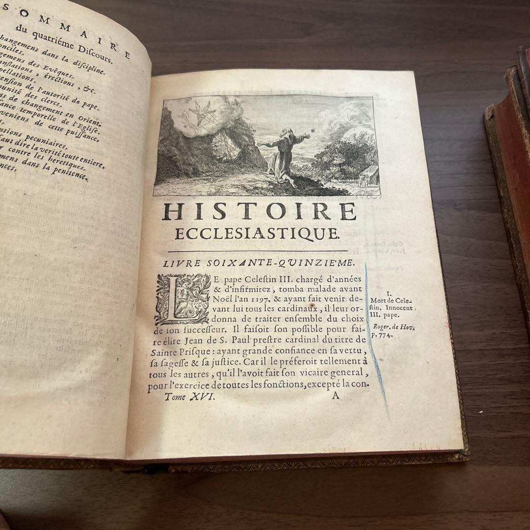 フランス洋書　古書　アンティーク　4冊セット　1800年ごろ