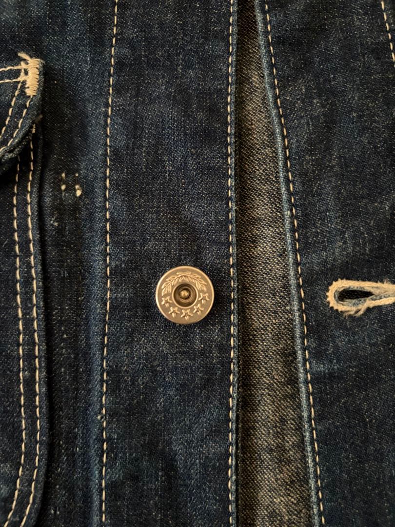 カバーオール40s〜60sデニムジャケット(着画あり)