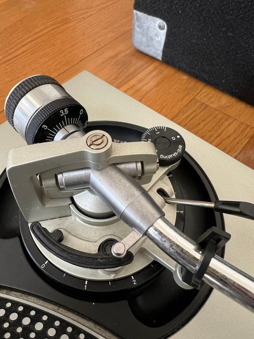 Technics SL-1200MK3D ×2台 DJミキサー・収納ケース付き