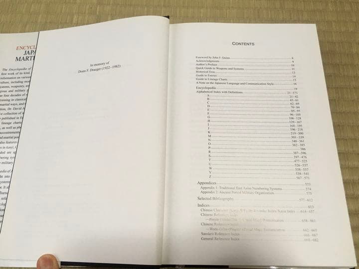 洋書 Encyclopedia of Japanese Martial Arts