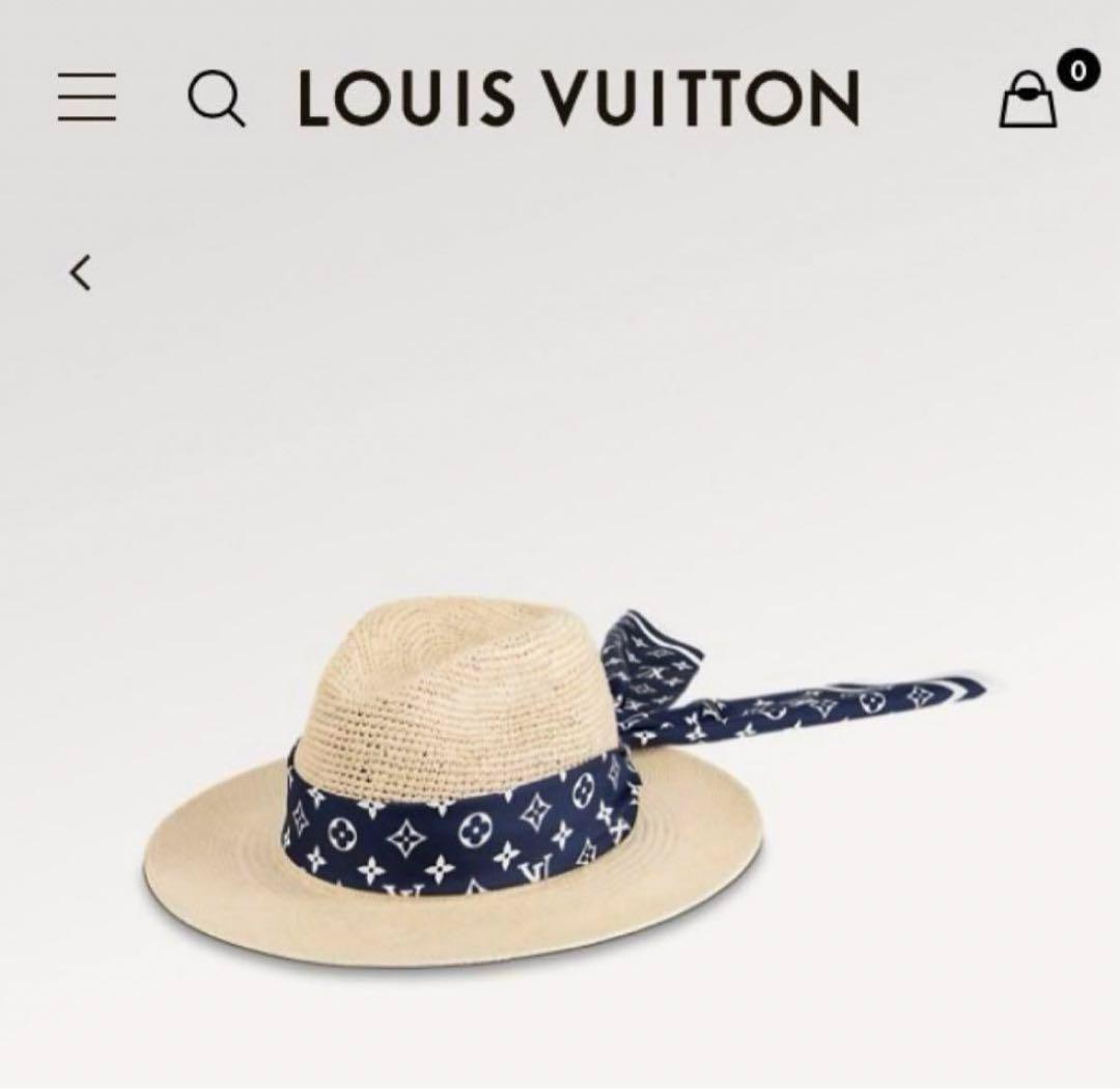限定値下げ　LOUIS VUITTON 麦わら帽子