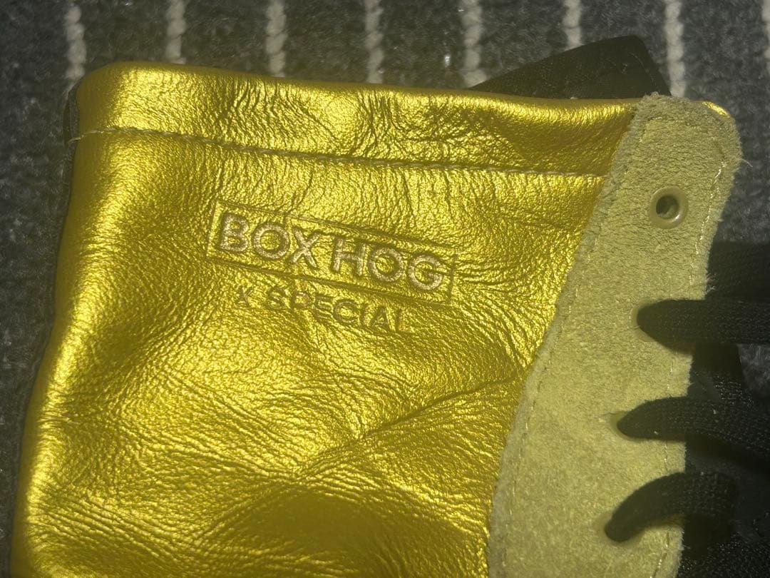 addidas製ボクシングシューズ ミドルカットBOXHOG 27.5cm