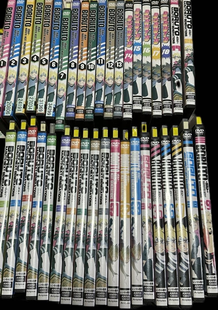 BORUTO レンタル落ち DVD 1巻〜39巻