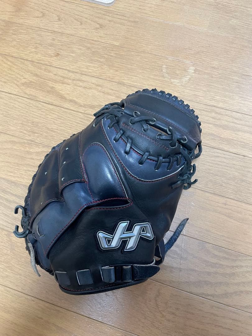 ハタケヤマ軟式キャッチャーミット　甲斐モデル