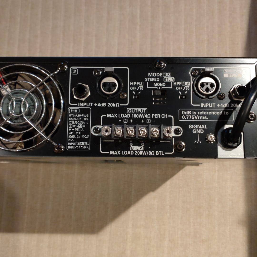 RAMSA 4チャンネルパワーアンプ WRT-104