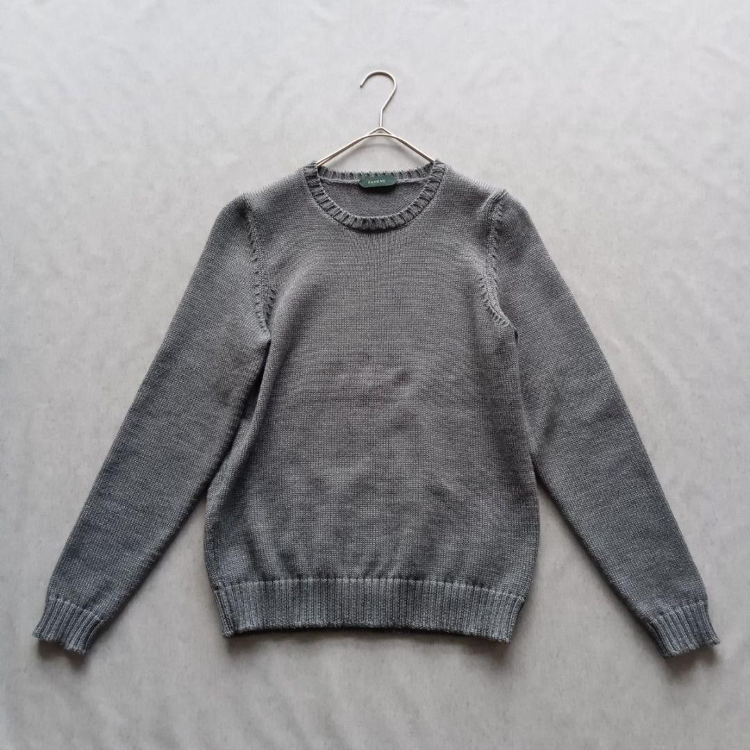 《美品★》ZANONE　ザノーネ　クルーネックニット