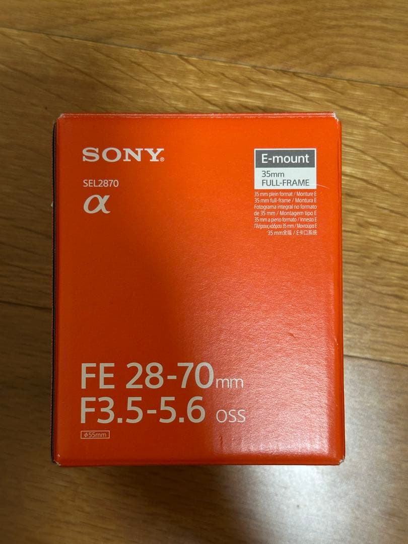 SONY α7III + FE 28-70mm OSS レンズキット SD2枚