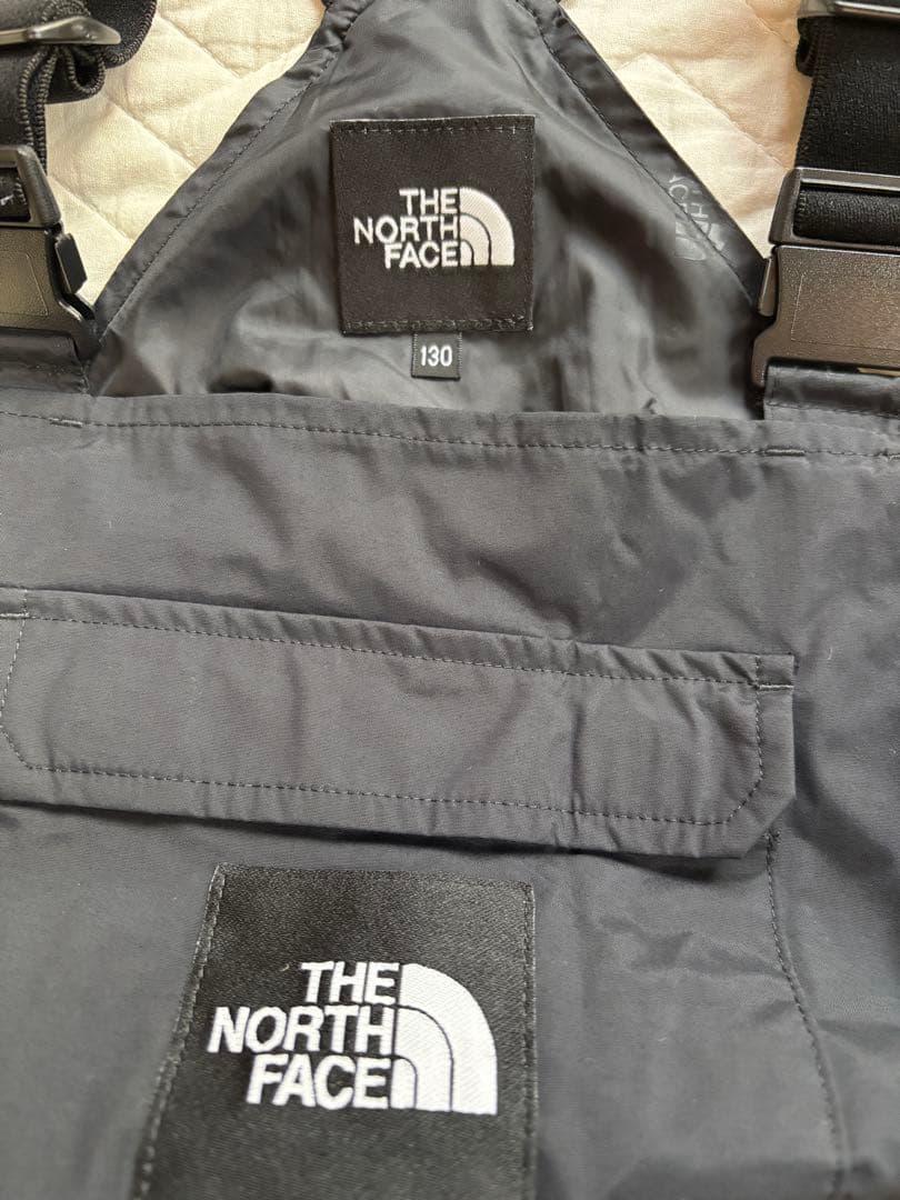 美品 ノースフェイス ビブパンツ 130
