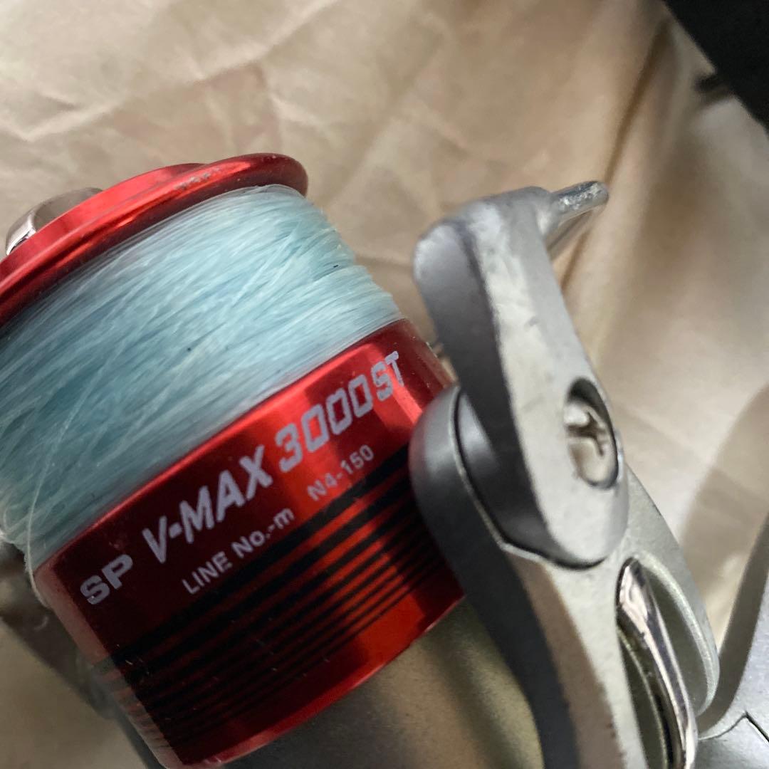 PURPLE RAIN 9ftシーバスロッドとスピニングリール3000番のセット