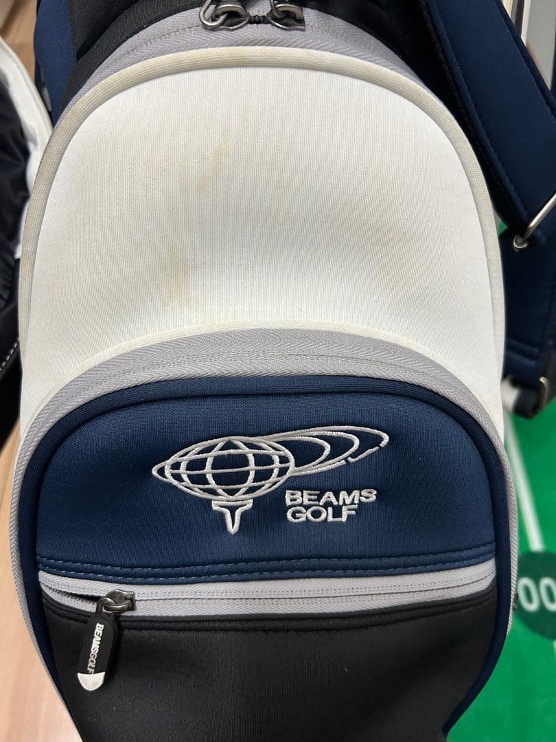 BEAMS GOLF スタンド付きキャディバッグ