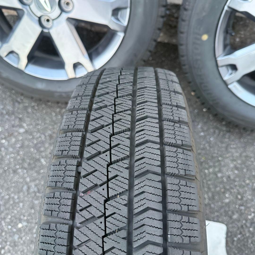 【美品】ダイハツ タフト ダーククロム純正ホイール＋スタッドレスタイヤ