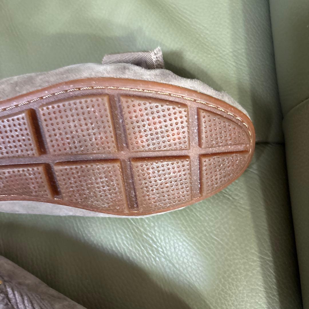 新品未使用完売色ランバンオンブルーモカシン24cm