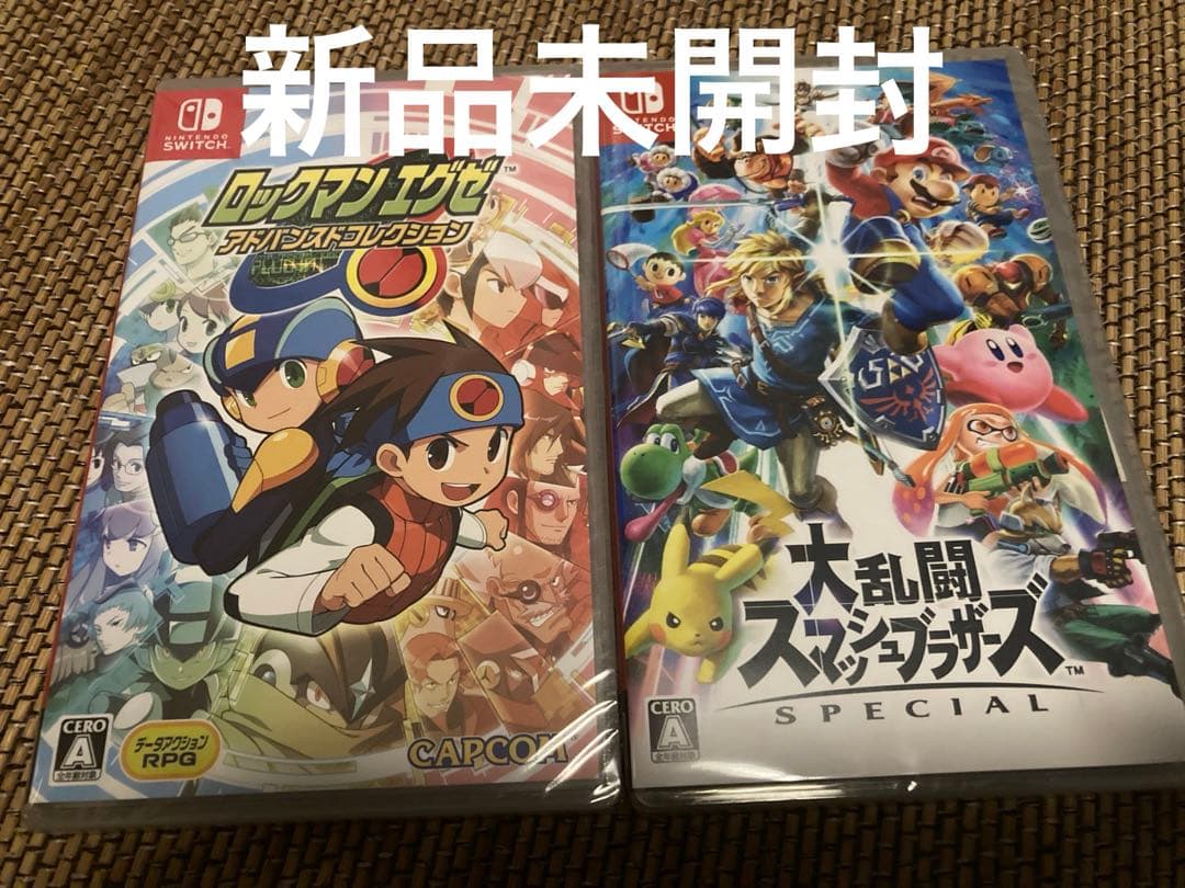 スマブラSP ロックマンエグゼ コレクション Switch スイッチ ソフト
