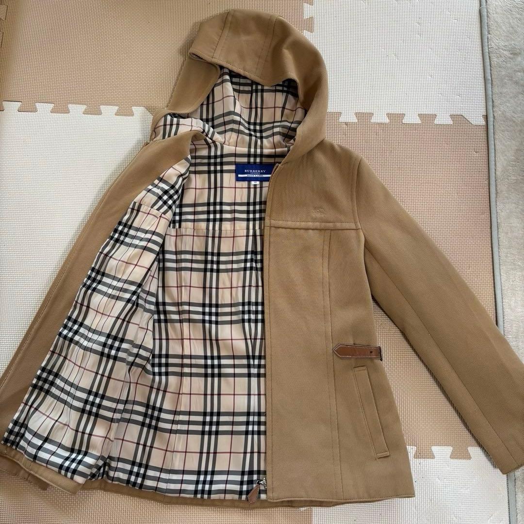 BURBERRY BLUE LABEL ベージュ ジャケット　キュプラ　38