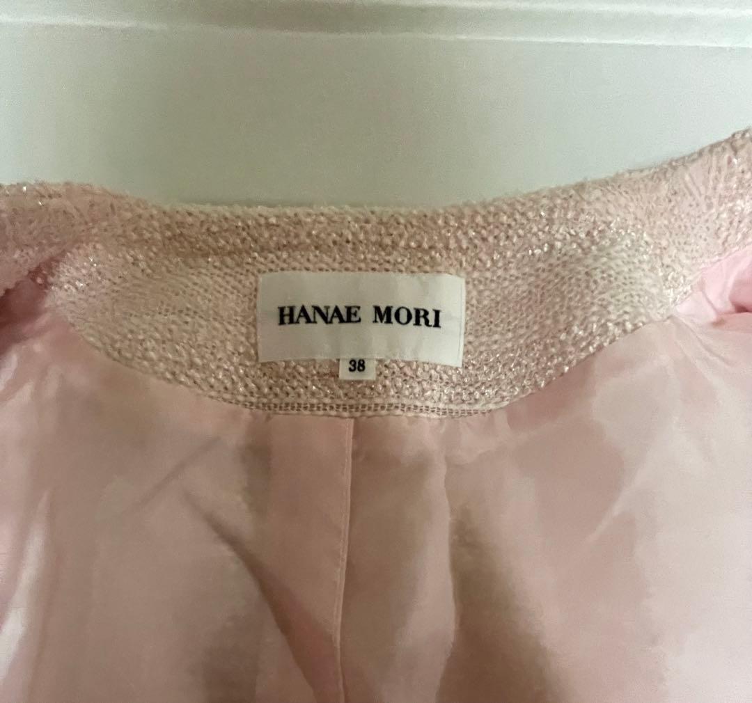 未使用　美品　HANAE MORI モリハナエ　春夏　セットアップスーツ