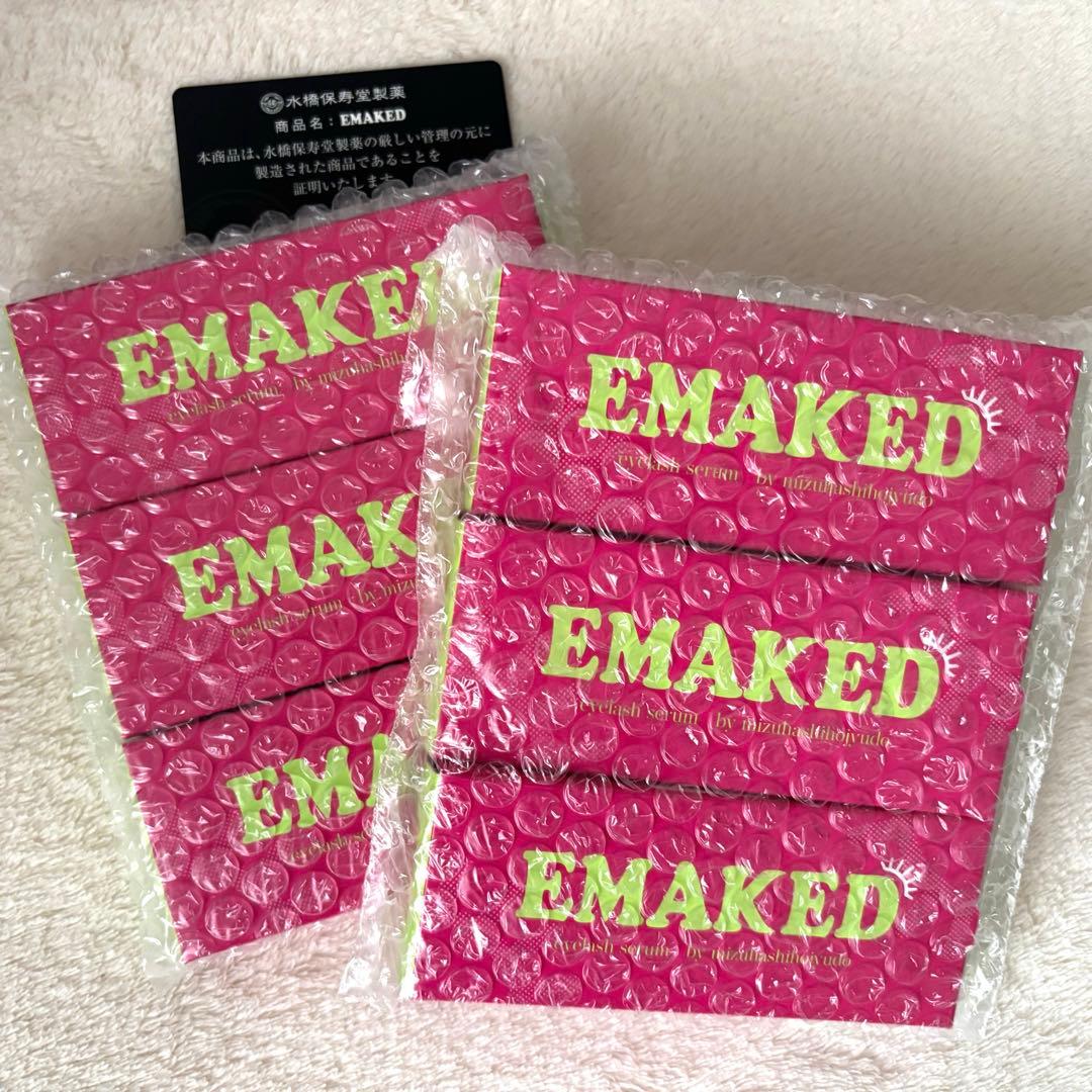 ◆カラ◇新品未開封◇EMAKED エマーキット まつげ美容液 6本セット