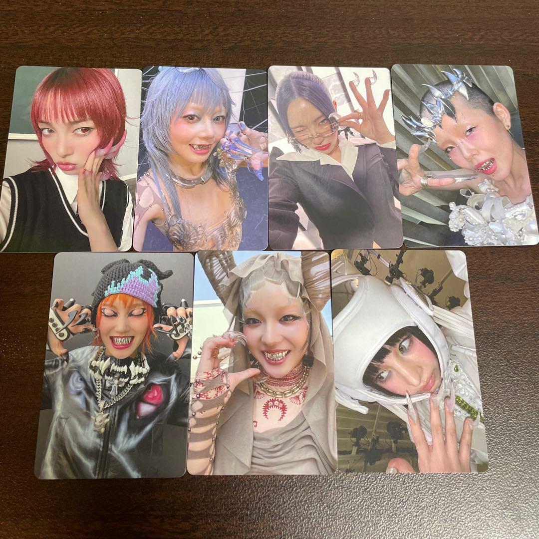 XG woke up HMV ラキドロ 7枚コンプ