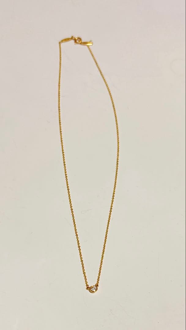 ティファニー ダイヤモンドバイザヤード イエローゴールド