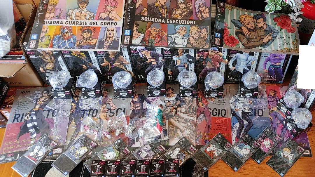 一番くじ ジョジョの奇妙な冒険 GOLDEN WIND -HITMAN TEAM