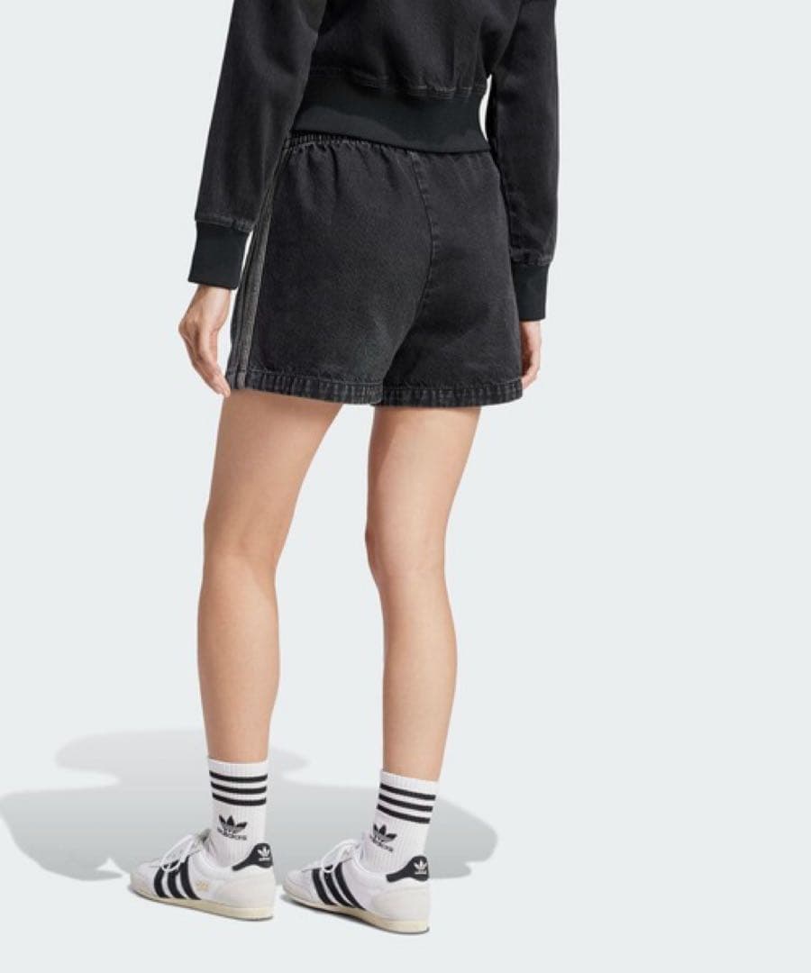 新品★アディダス アディカラー デニム ファイヤーバードショーツSショートパンツ