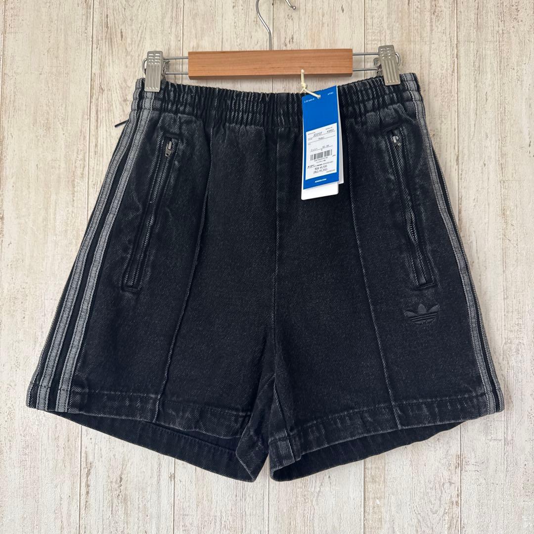 新品★アディダス アディカラー デニム ファイヤーバードショーツSショートパンツ