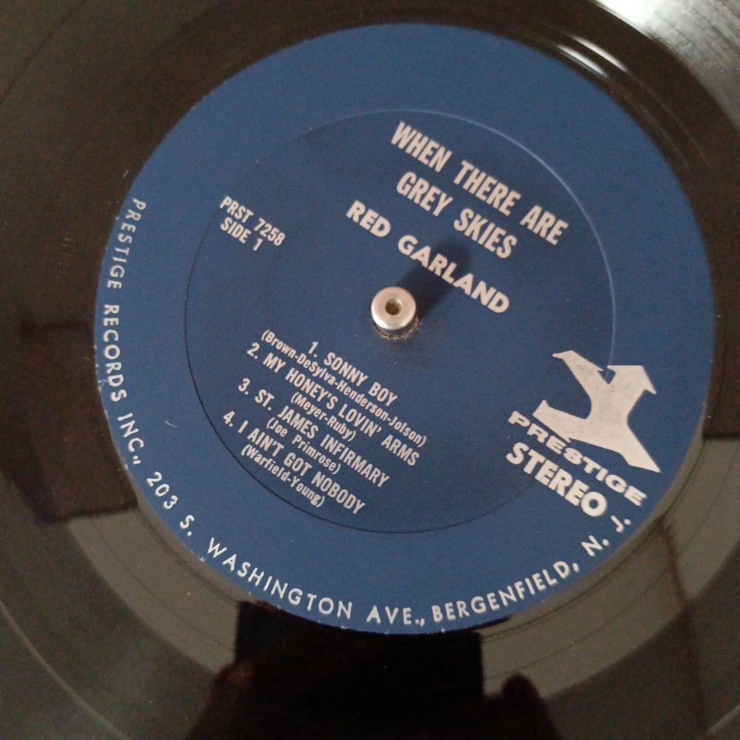 ジャズレコード　レッドガーランド/フェン・ゼア・アー・グレイ・スカイ
