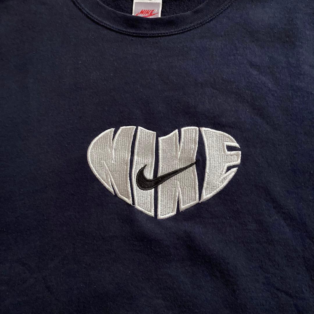 90s NIKE ナイキ スウェット トレーナー ハートロゴ ヴィンテージ レア